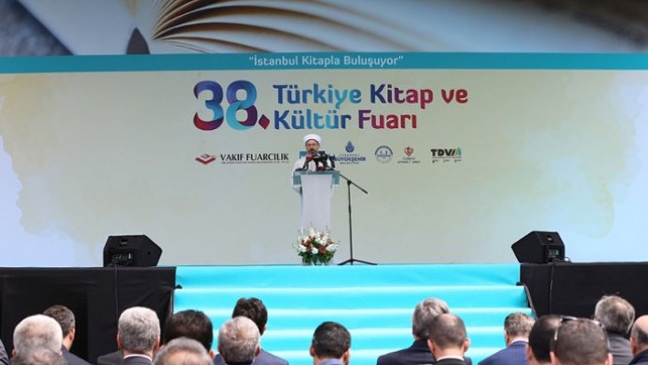 38. Türkiye Kitap ve Kültür Fuarı açıldı