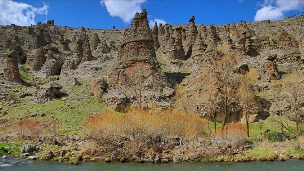 Çankırı'nın 'peribacaları' ziyaretçilerini bekliyor