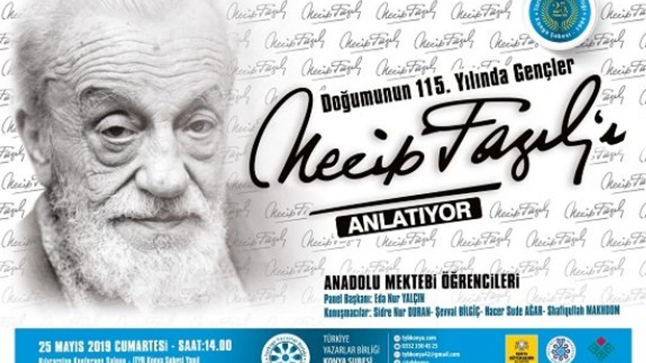 Doğumunun 115. Yılında gençler Necip Fazıl'ı anlatıyor