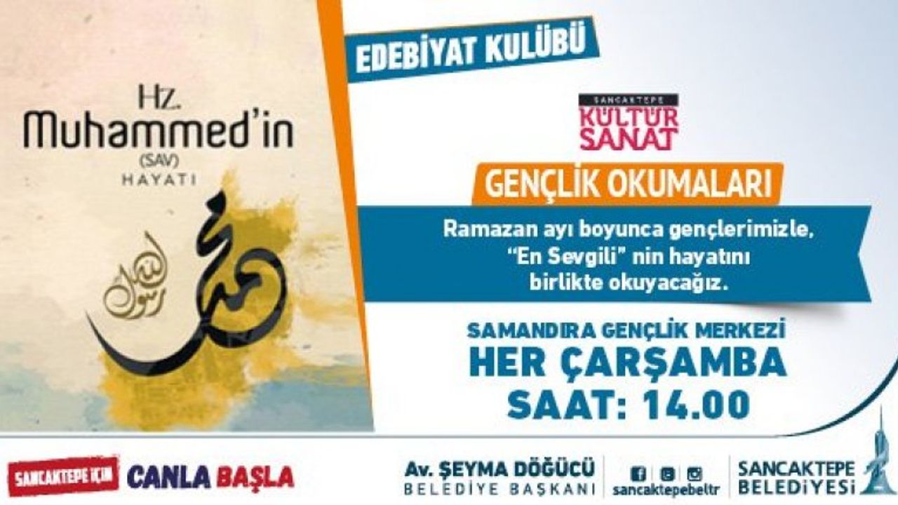 "Gençlik Okumaları"nda Hz. Muhammed'in Hayatı kitabı okunuyor