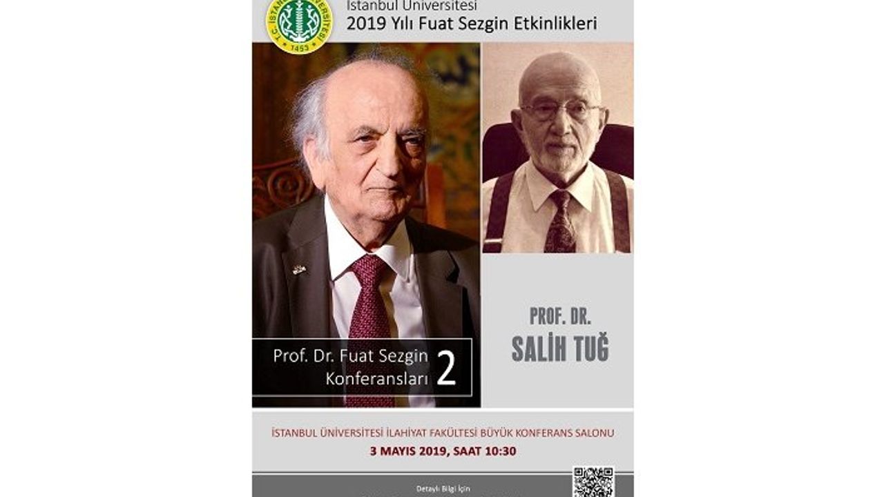 Salih Tuğ İÜ İlahiyat'ta konuşacak