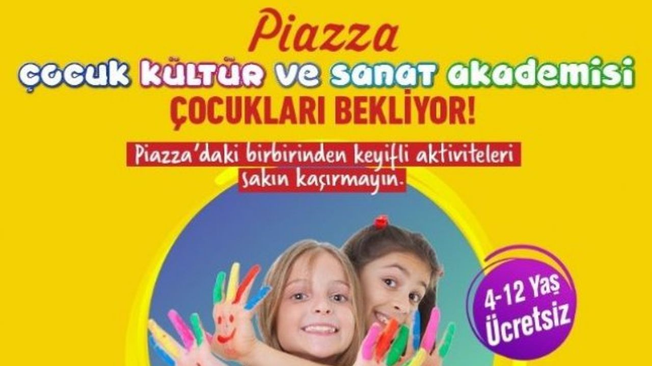 Piazza kültür sanat akademisi başlıyor