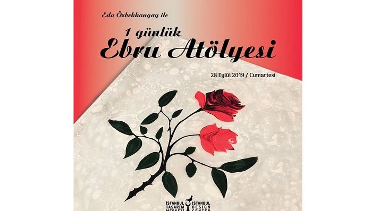 “Eda Özbekkangay ile Çocuklar ve Yetişkinler için 1 Günlük Ebru Atölyesi”