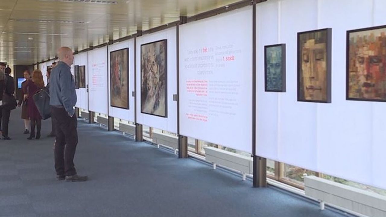 Cenevre'de 'Hayat Devam Ediyor, Sanat Devam Ediyor' sergisine büyük ilgi