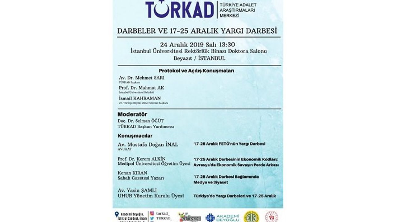 Darbeler ve 17-25 Aralık Yargı Darbesi
