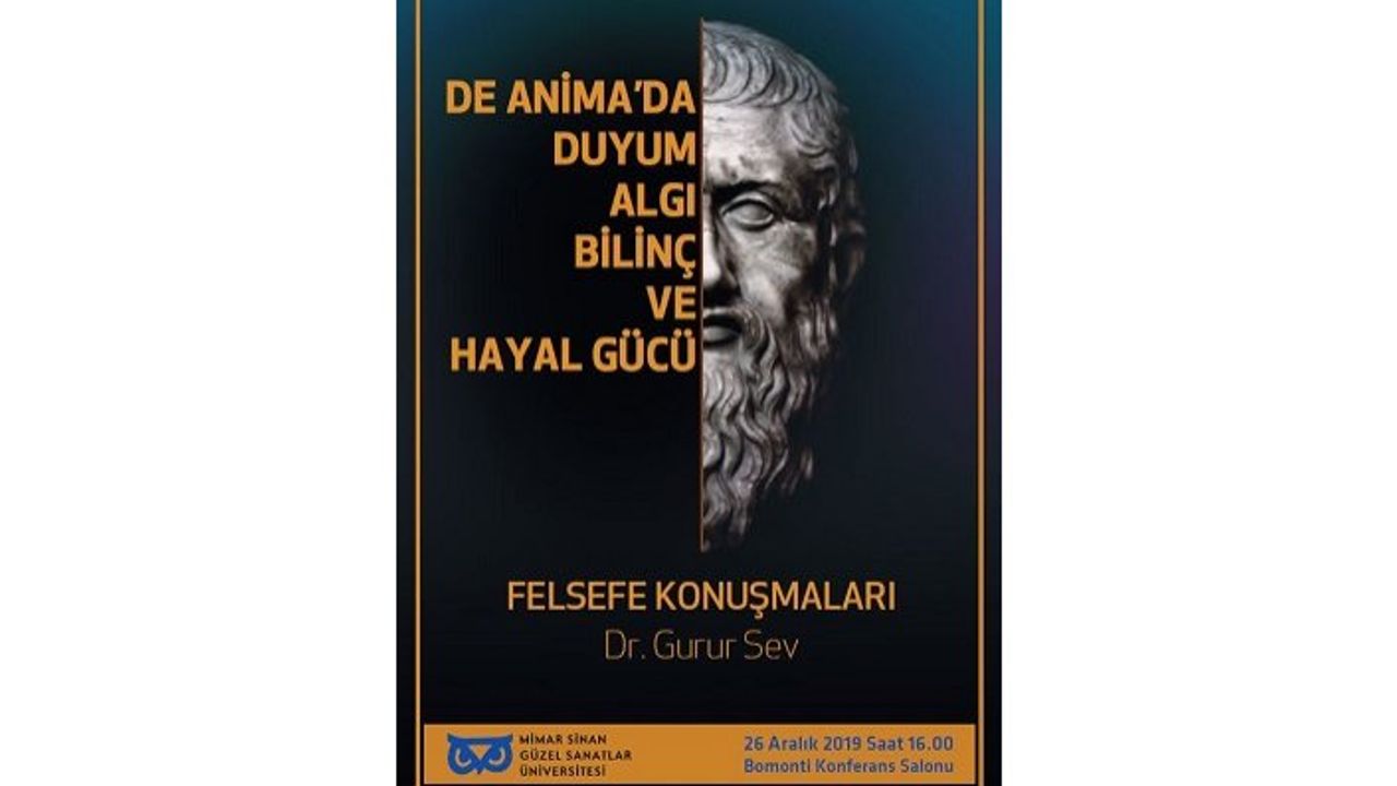 "De Anima'da Duyum, Algı, Bilinç ve Hayal Gücü"