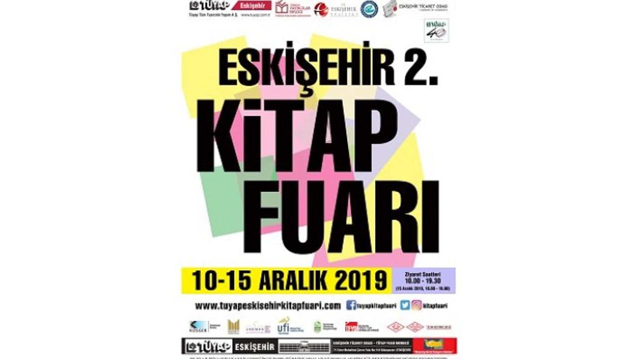 Eskişehir 2. Kitap Fuarı için geri sayım başladı