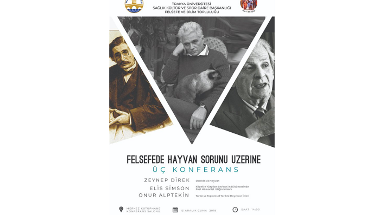 Felsefede Hayvan Konusu Üzerine 3 Konferans