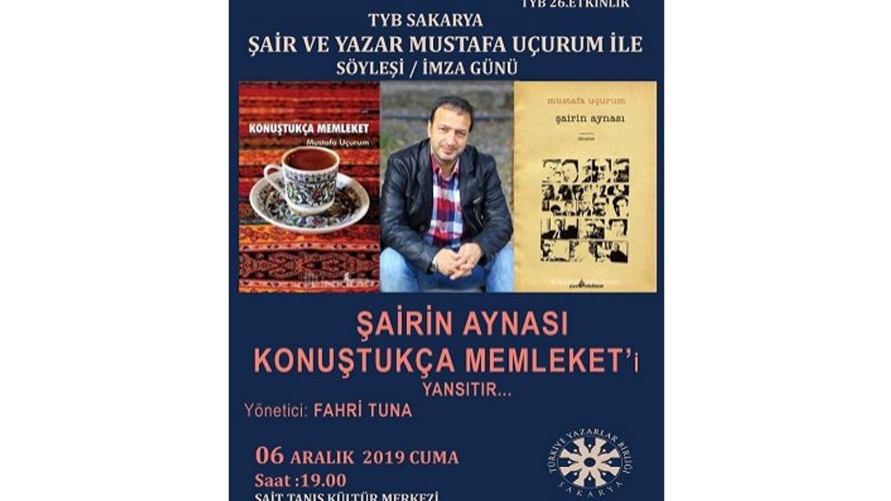 Şair ve yazar Mustafa Uçurum ile söyleşi