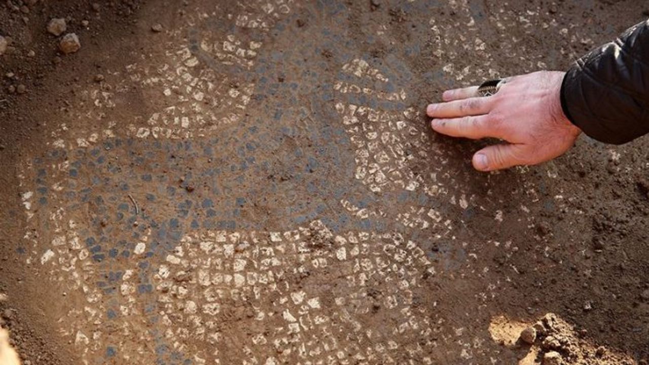Tarlada buldukları mozaiği 30 milyon dolara satmak isterken yakalandılar