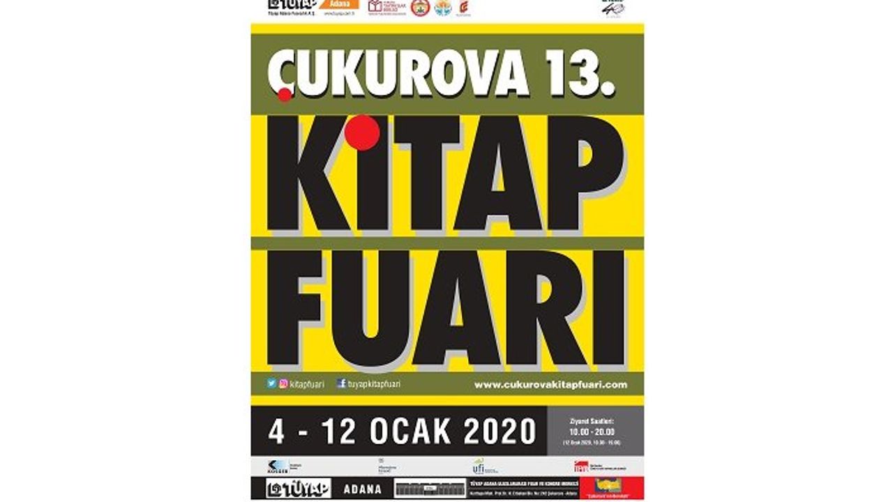 TÜYAP Çukurova 13. Kitap Fuarı Yaklaşıyor