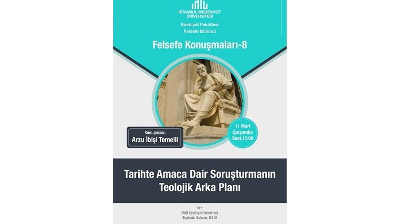 İstanbul Medeniyet Üniversitesi Felsefe Konuşmaları-8