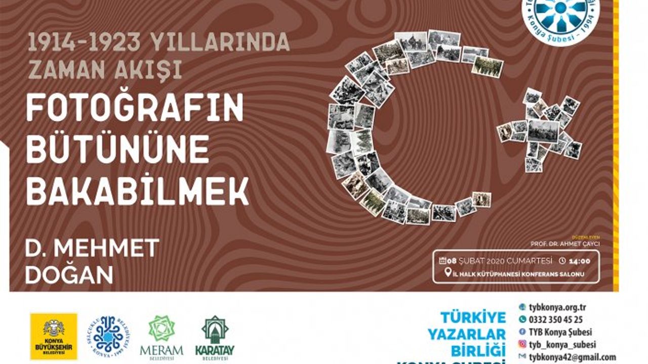 Konferans: "Fotoğrafın Bütününe Bakabilmek (1914-1923 Yıllarında Zaman Akışı)"