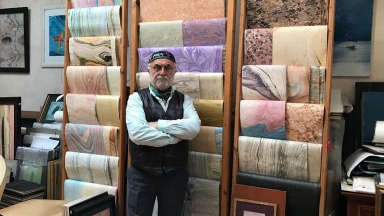 'Yaşayan İnsan Hazinesi' ödüllü Barutçugil'in hayali ebru müzesi