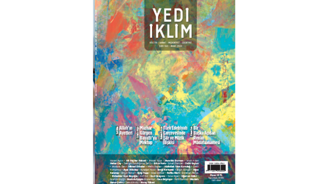 Yedi İklim dergisinin Mart sayısı çıktı