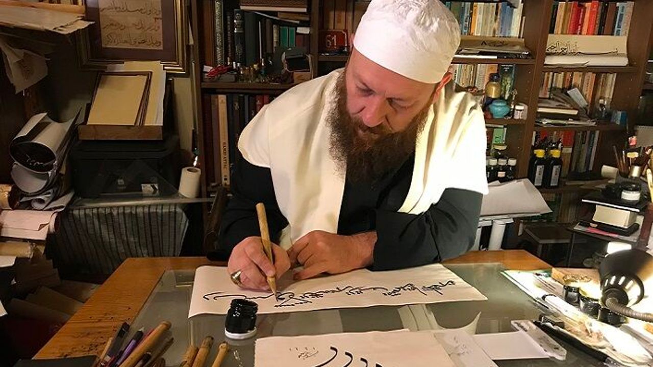 Bir sanatkârı tanımak: Hattat Mahmut Şahin