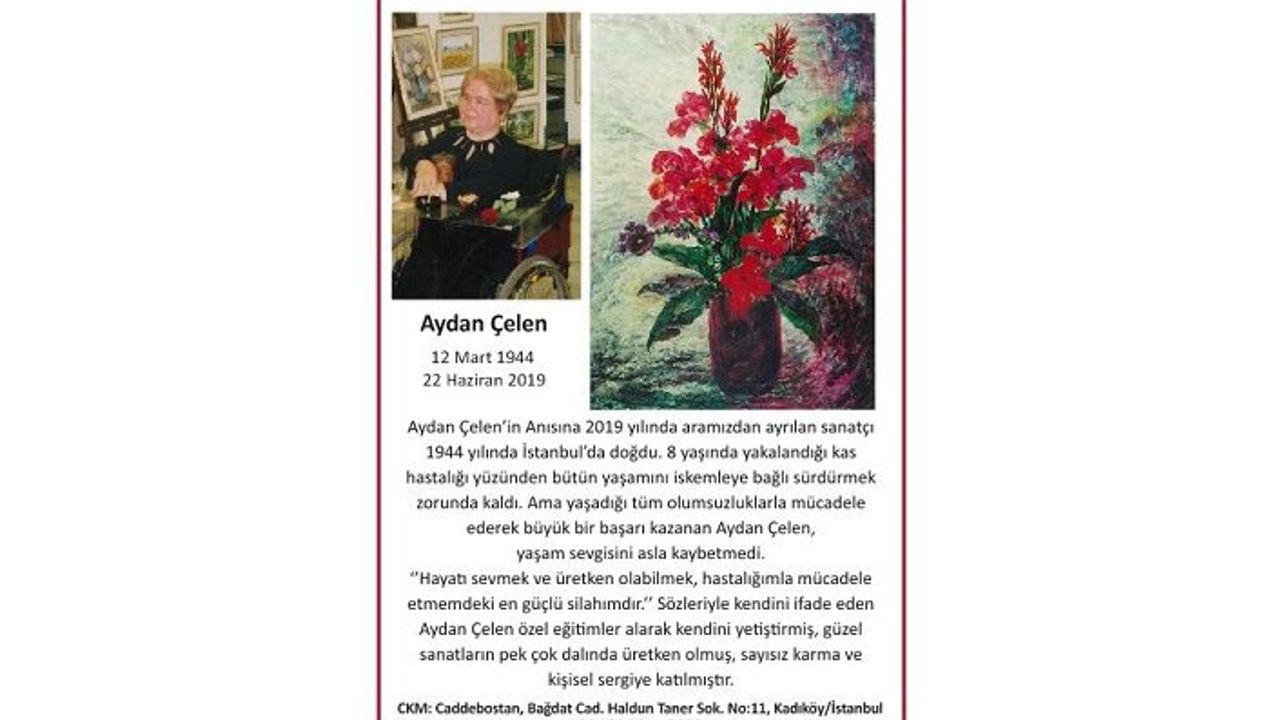 Engelli Bir Yaşamdan Arta Kalan Resimler Sergisi