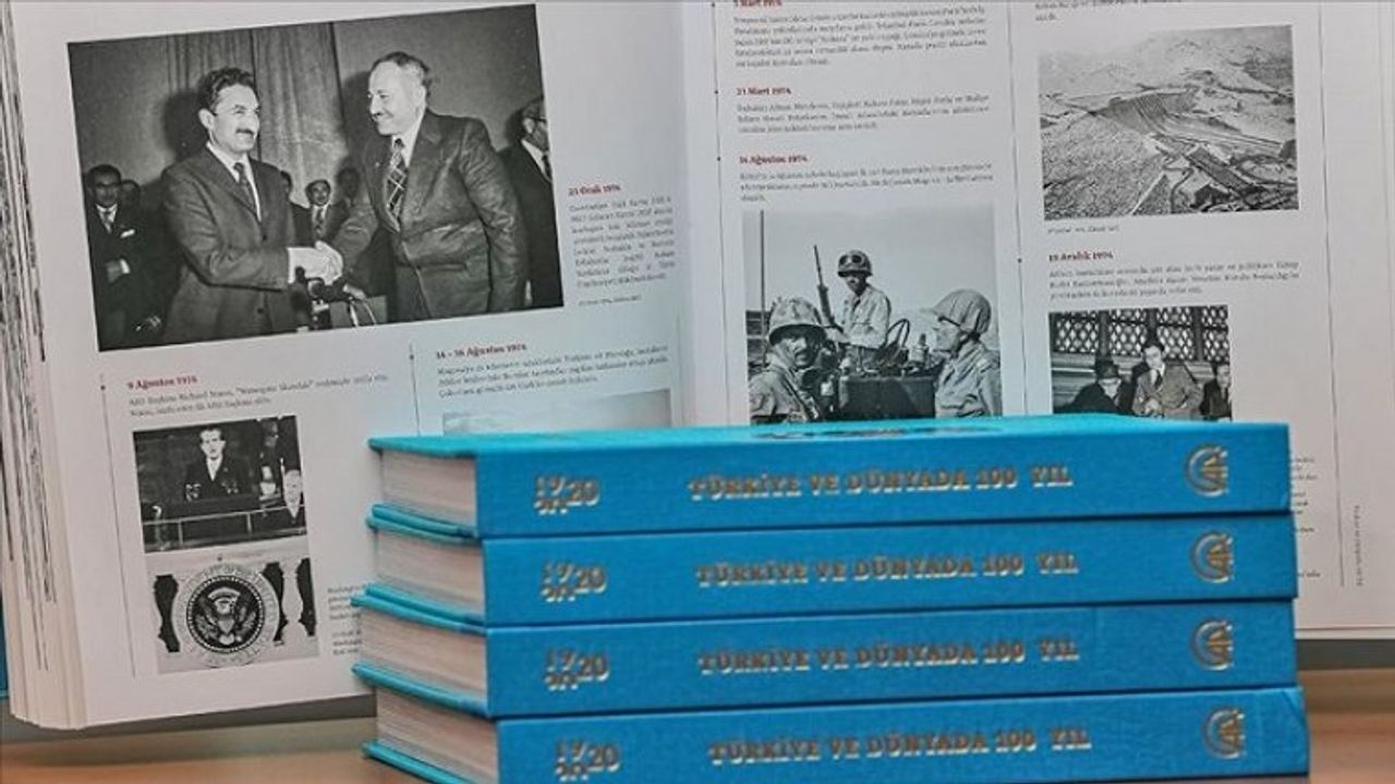 AA'dan Türkiye ve dünyanın 100 yılına ışık tutan önemli eser