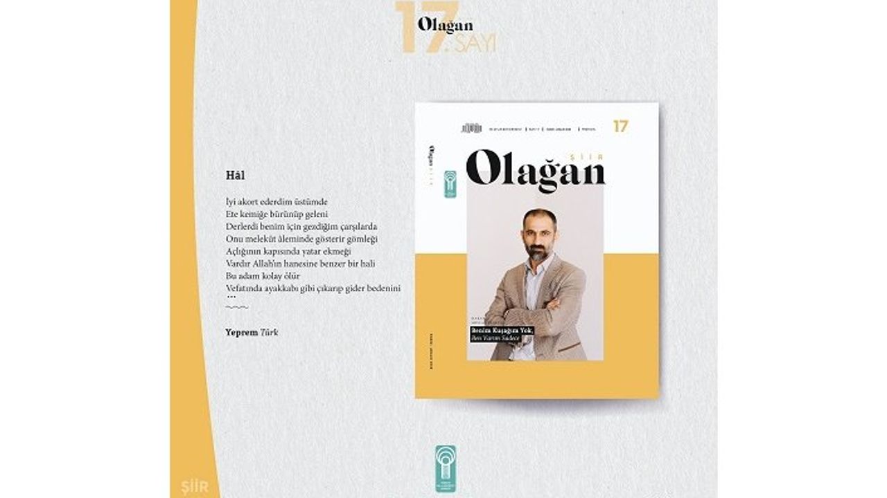 Olağan Şiir'in 17. sayısı çıktı