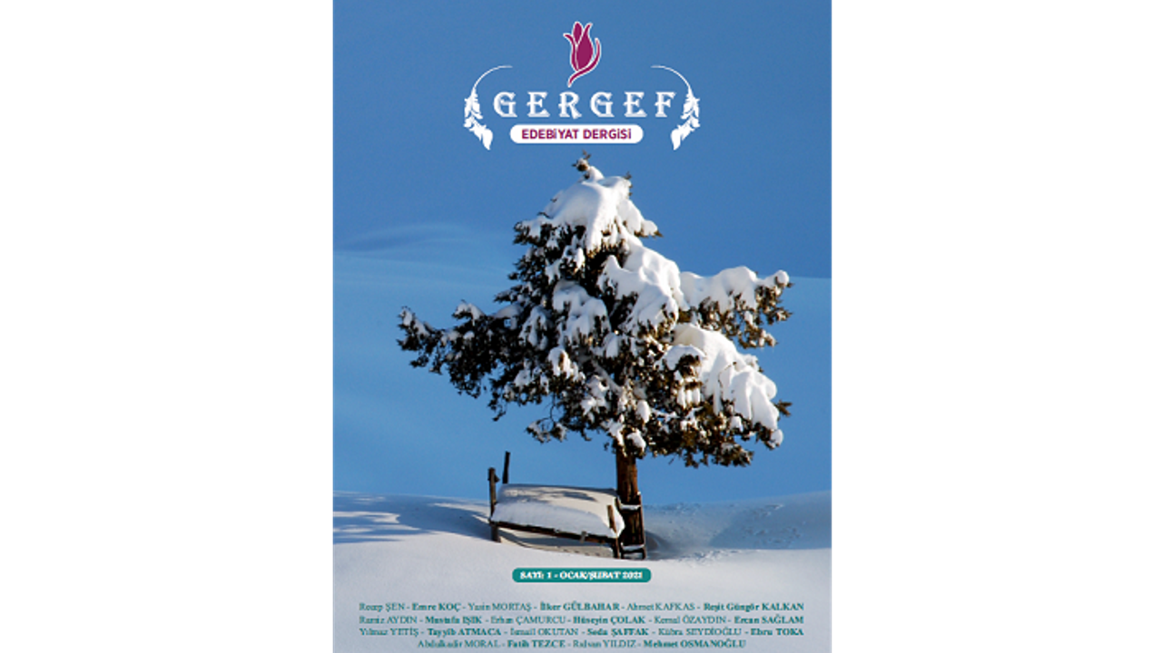 Gergef Edebiyat Dergisi ilk sayısıyla okurlarına "Merhaba" dedi