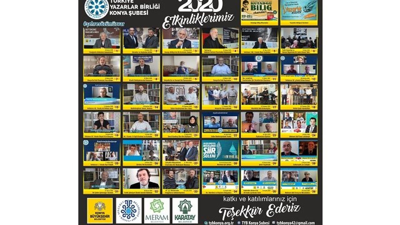 TYB Konya salgında da hız kesmedi