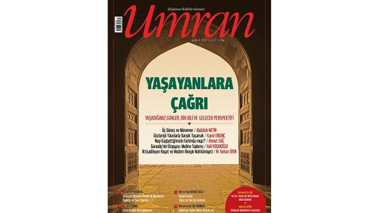 Umran Dergisi Ocak 2021 sayısı çıktı!
