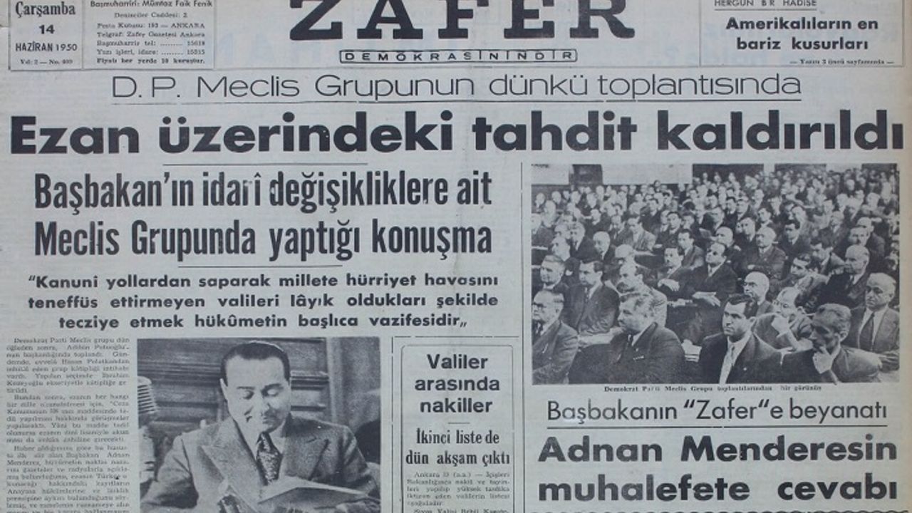 Türkiye’de Tanrı Uludur’dan Allah-u Ekber’e Giden Yol