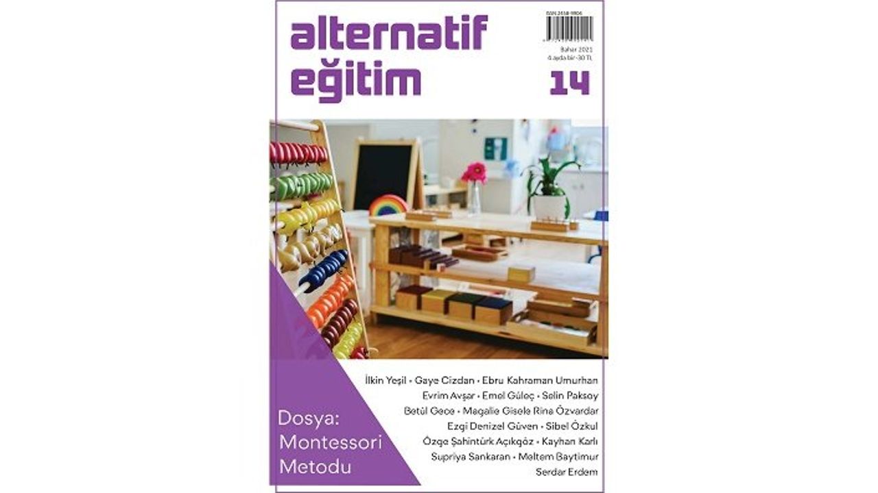 Alternatif Eğitim Dergisi'nin Montessori Metodu dosya konulu 14. sayısı çıktı!