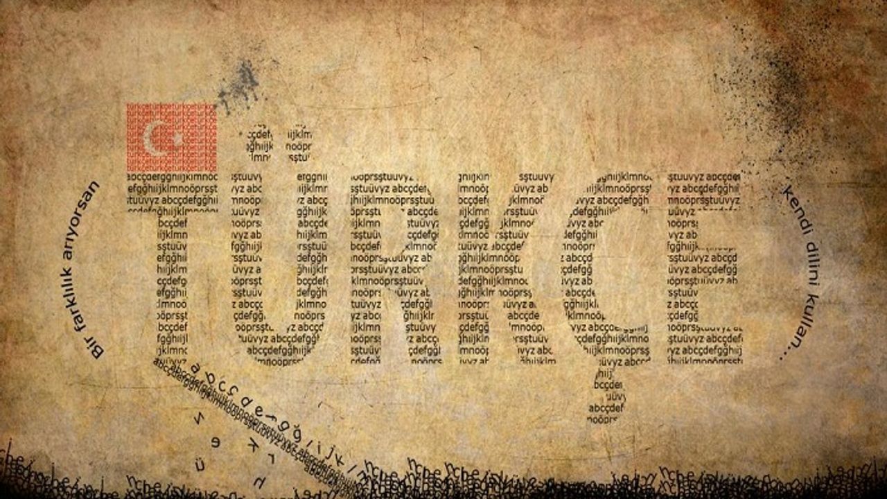 Hissiyat burçlarında dalgalanan söz bayrağı: Türkçe