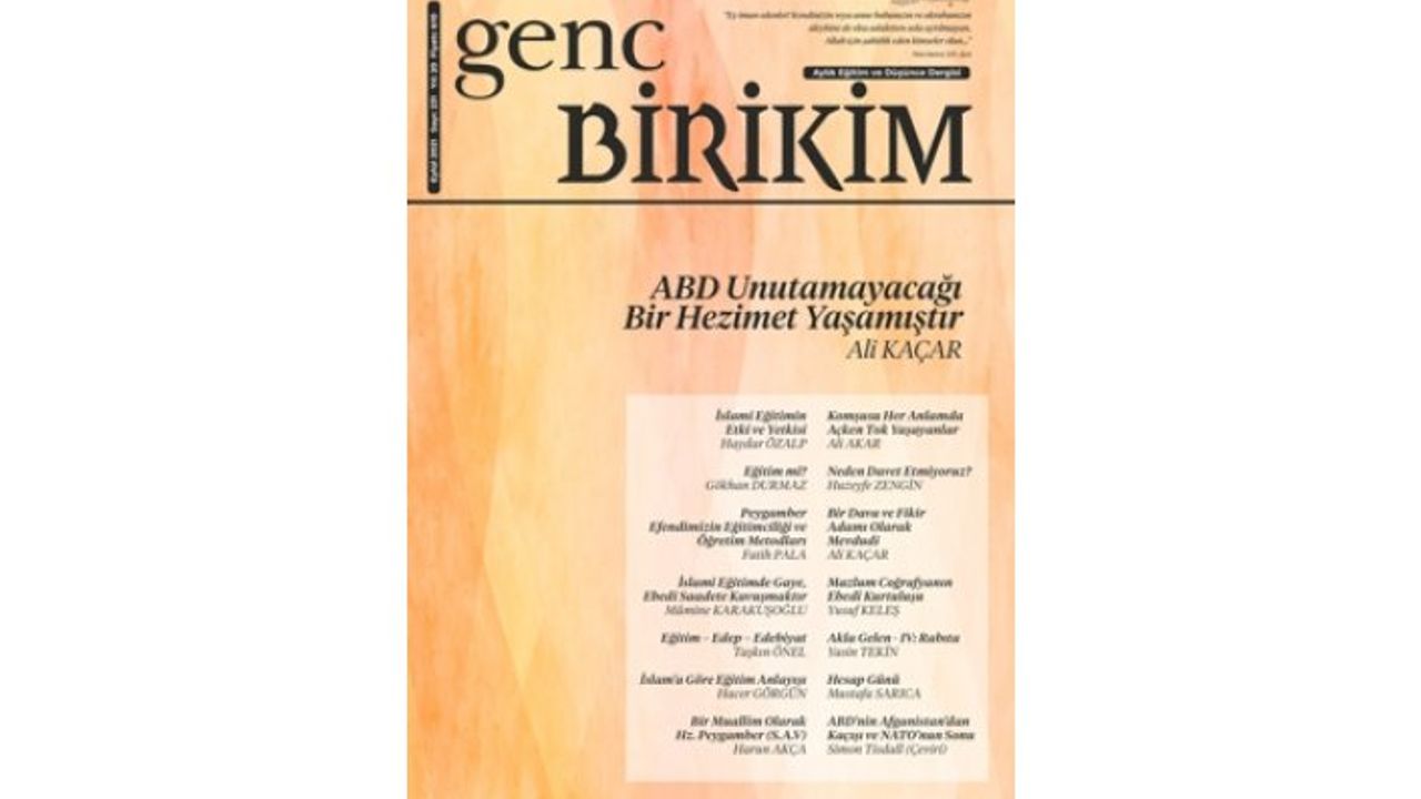 Genç Birikim Dergisi'nin Eylül sayısı çıktı