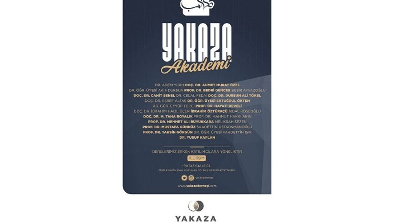 Yakaza Akademi 2021-2022 dönemi derslerine başvurular başladı!