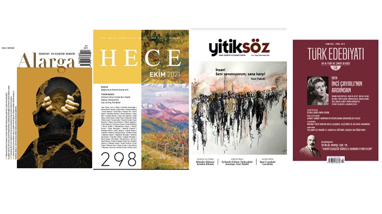Ekim 2021 dergilerine genel bir bakış-2