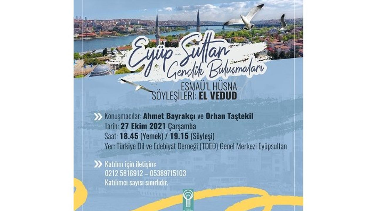 Eyüp Sultan Gençlik Buluşmaları başlıyor