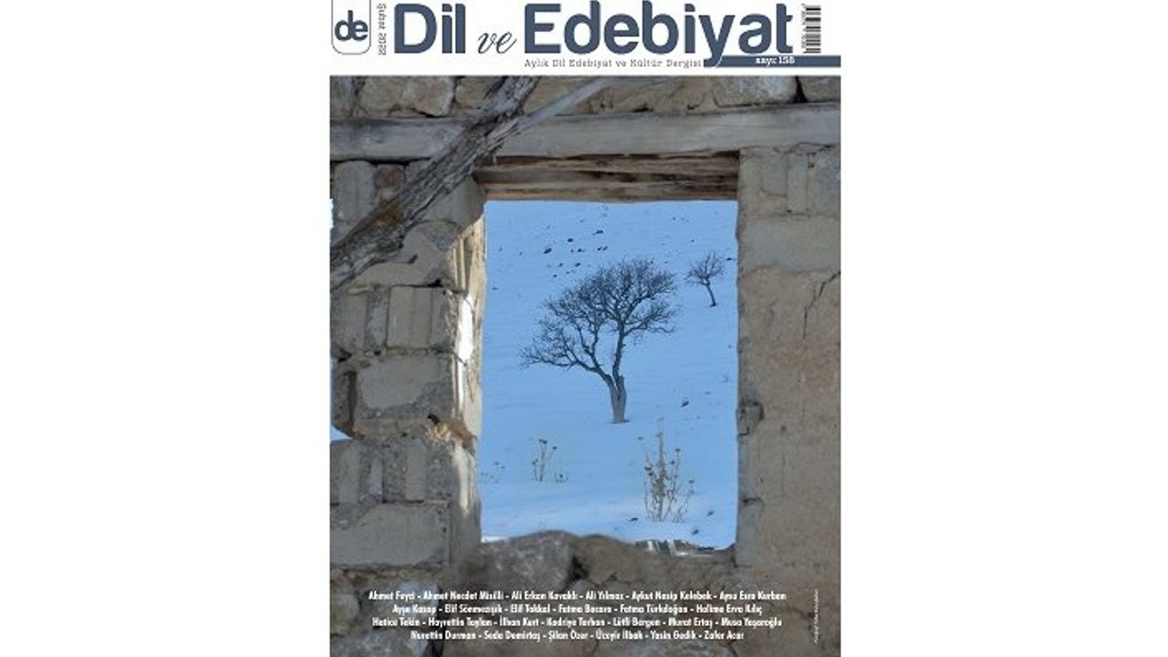 Dil ve Edebiyat'ın 158. sayısı çıktı