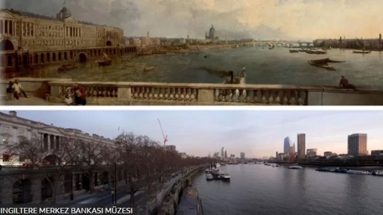 Londra'nın geçmişi ve bugünü dijital ortamda sergileniyor
