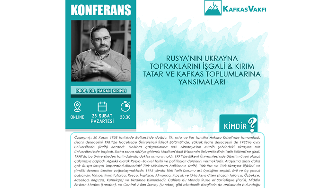 Rusya'nın Ukrayna topraklarını İşgali & Kırım Tatar ve Kafkas toplumlarına yansımaları