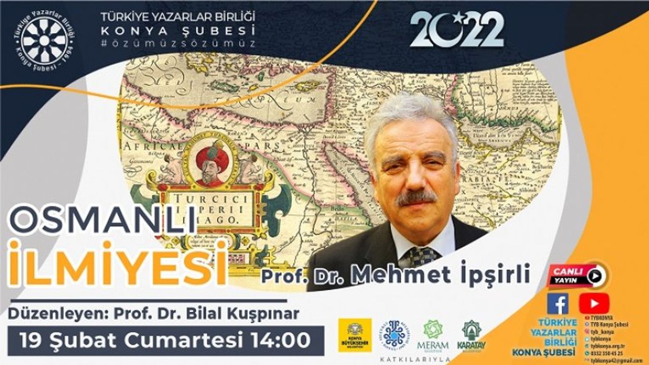 TYB Konya'da 2022'nin ilk programı "Osmanlı İlmiyesi" gerçekleşti