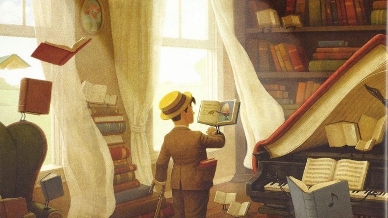 Bay Morris Lessmore'un uçan fantastik kitapları