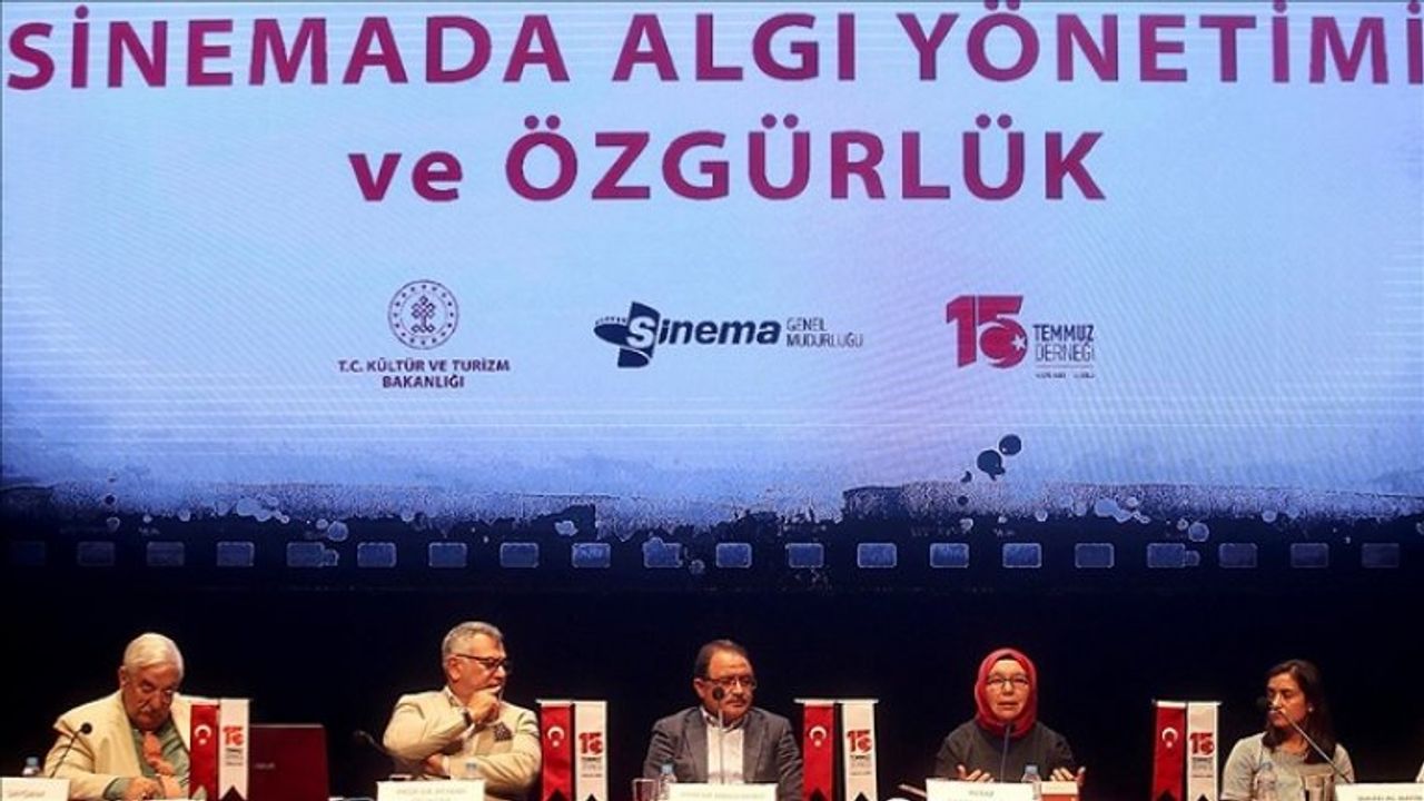 'Sinemada Algı Yönetimi ve Özgürlük' paneli düzenlendi