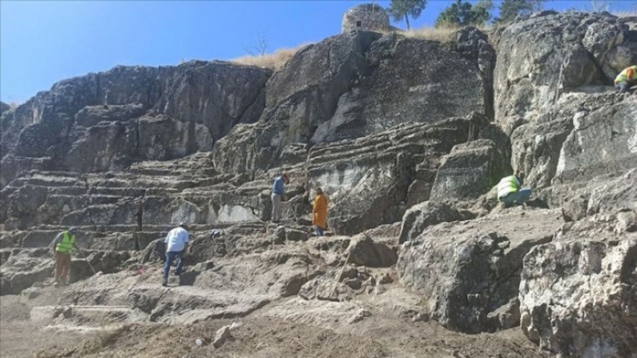 'Sezar'ın Kalesi'nde kazı çalışmaları başladı
