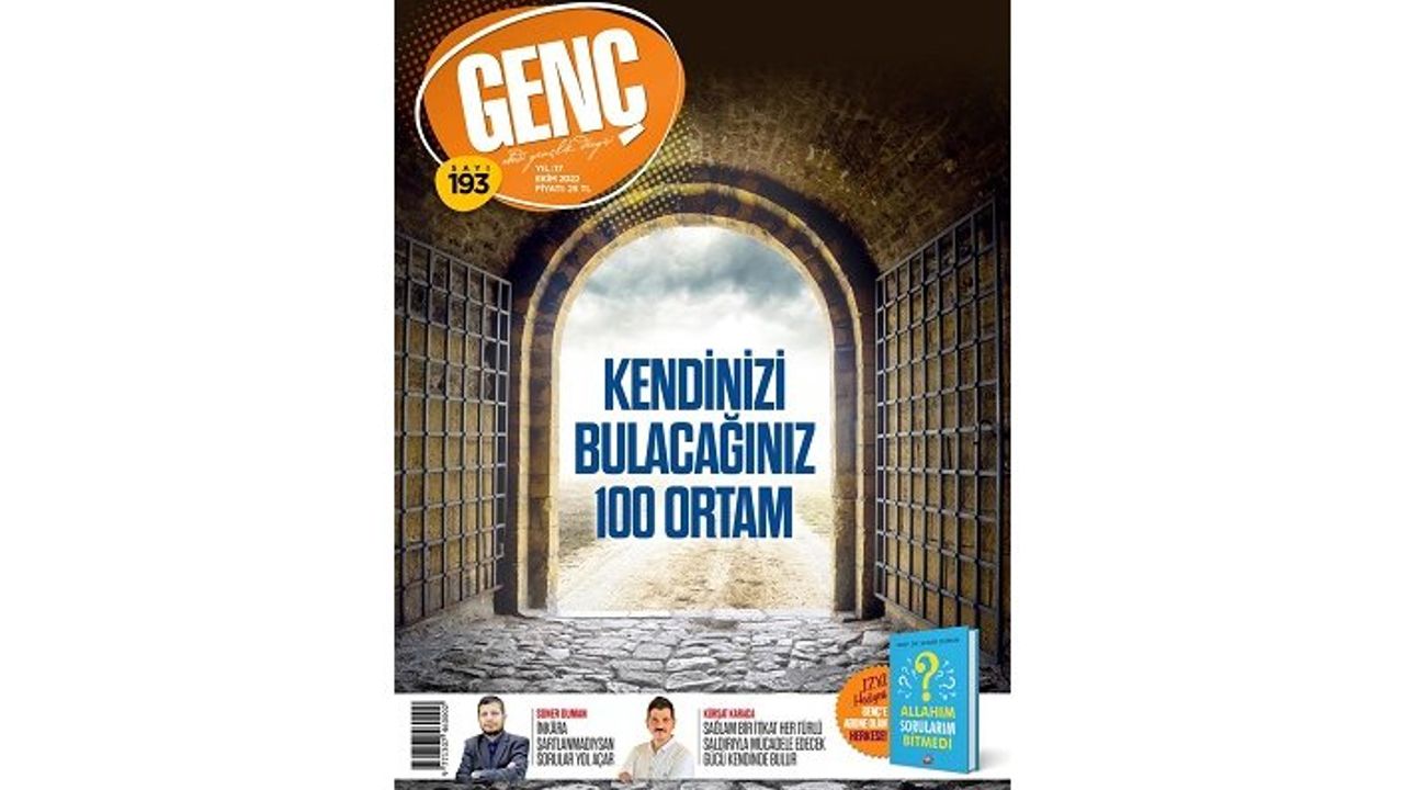 GENÇ dergi Ekim sayısıyla 17. yılında!