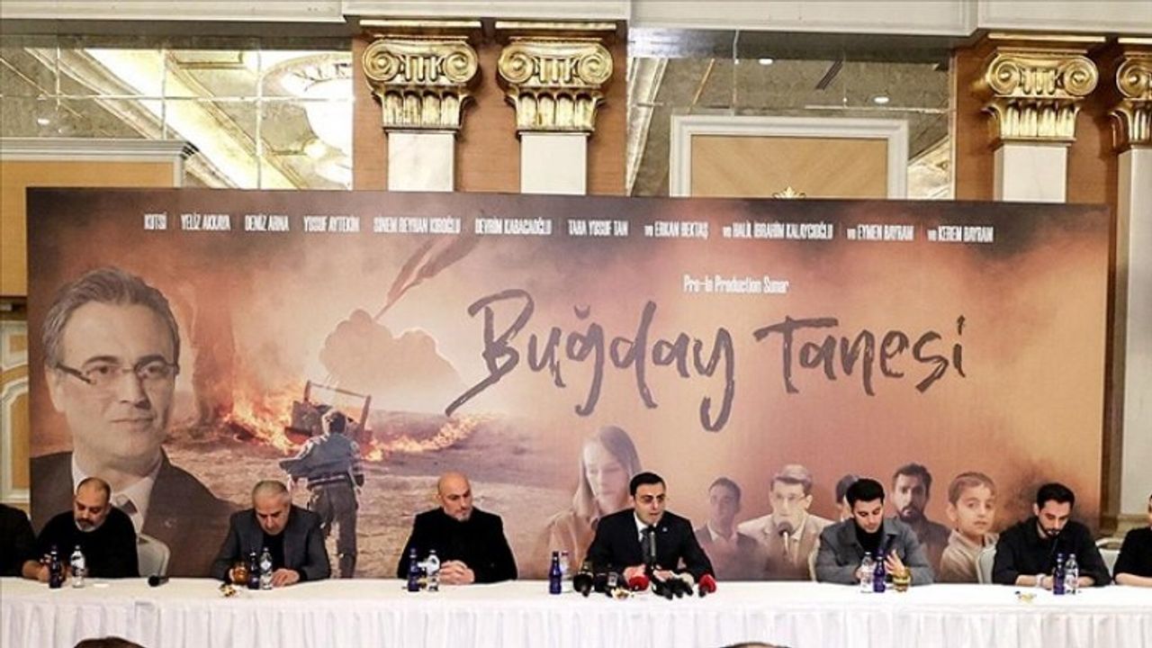 "Buğday Tanesi" filminin ekibi ve oyuncuları bir araya geldi