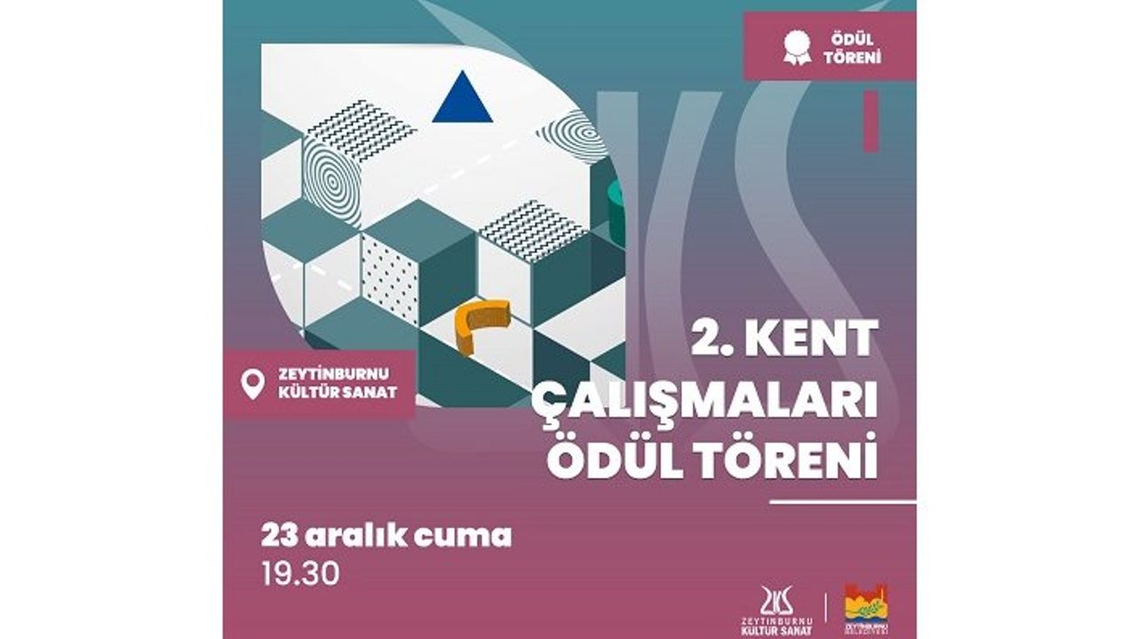 2. Kent Çalışmaları Ödülleri sahiplerine kavuşuyor