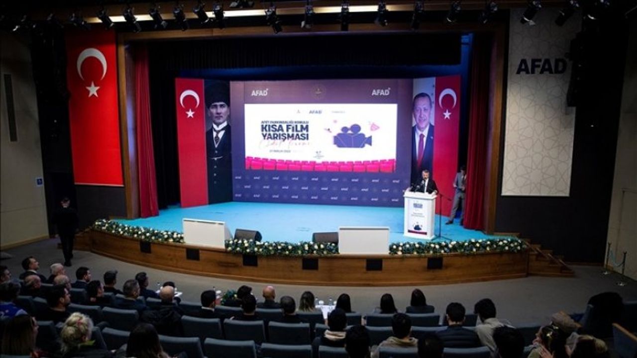 AFAD'ın "afet farkındalığı" konulu kısa film yarışmasının ödülleri sahiplerini buldu