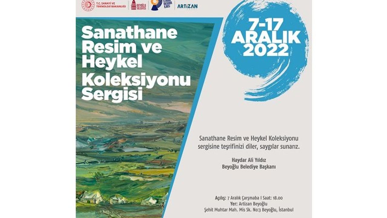 Sanathane Resim ve Heykel Koleksiyonu Artizan Sanat’ta açılıyor