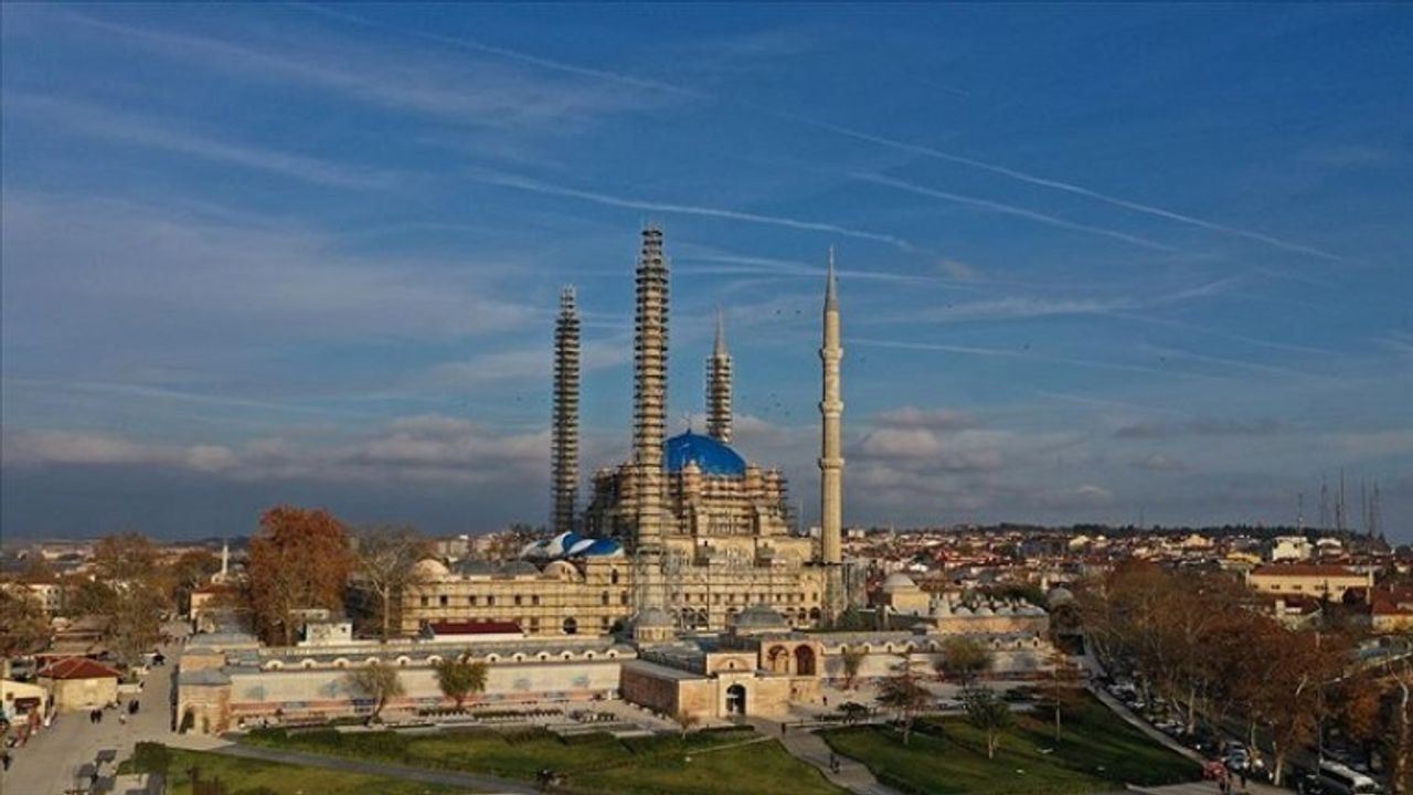 Selimiye'yi geleceğe taşıyacak kapsamlı restorasyon devam ediyor