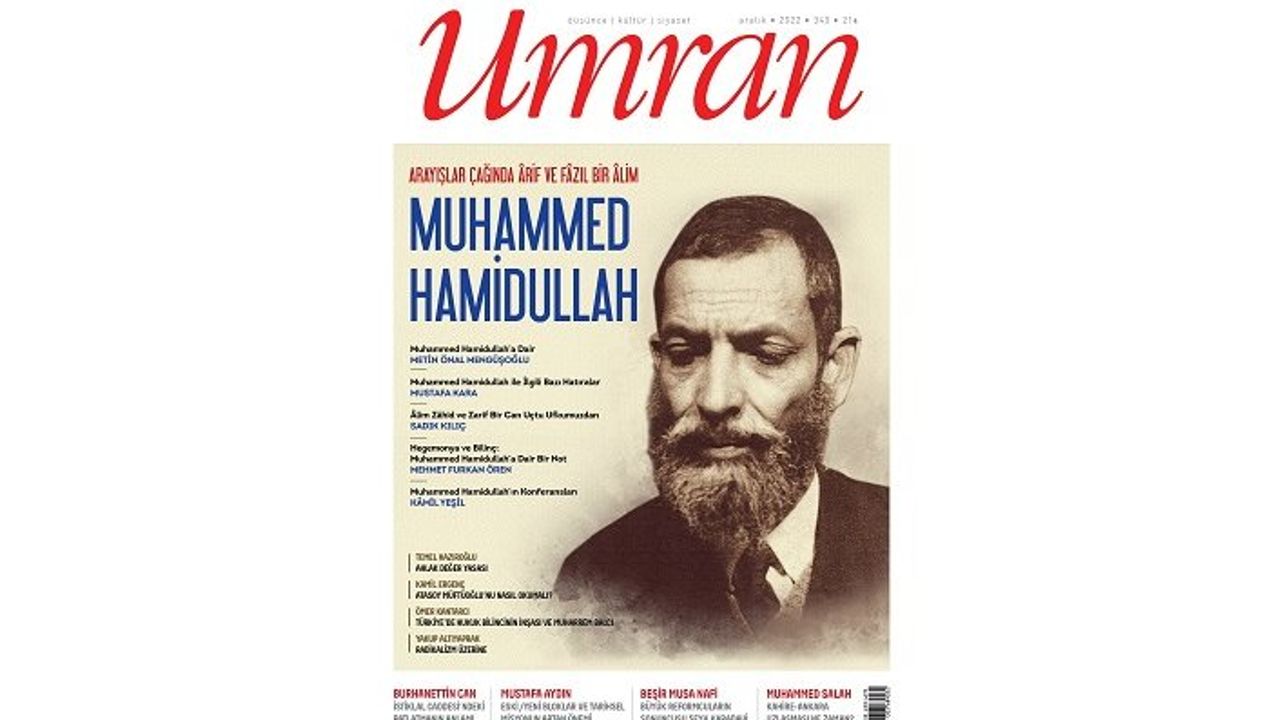 Umran Dergisi Aralık 2022/340. sayı çıktı!...