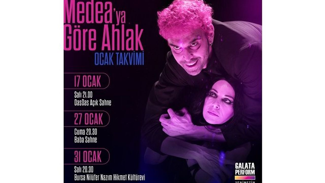 Medea’ya Göre Ahlak 31 Ocak'ta Bursa'da