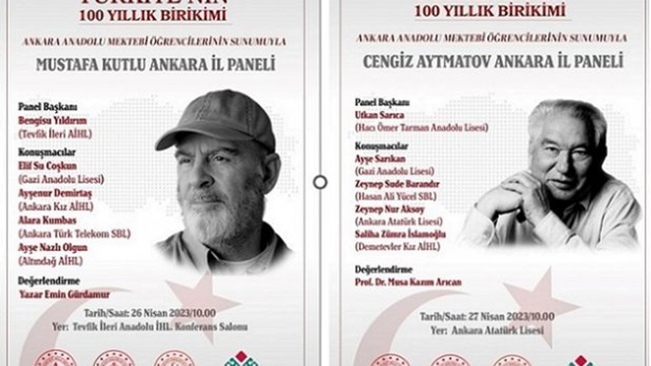 Anadolu Mektebi, Mustafa Kutlu ve Cengiz Aytmatov’u ağırlıyor