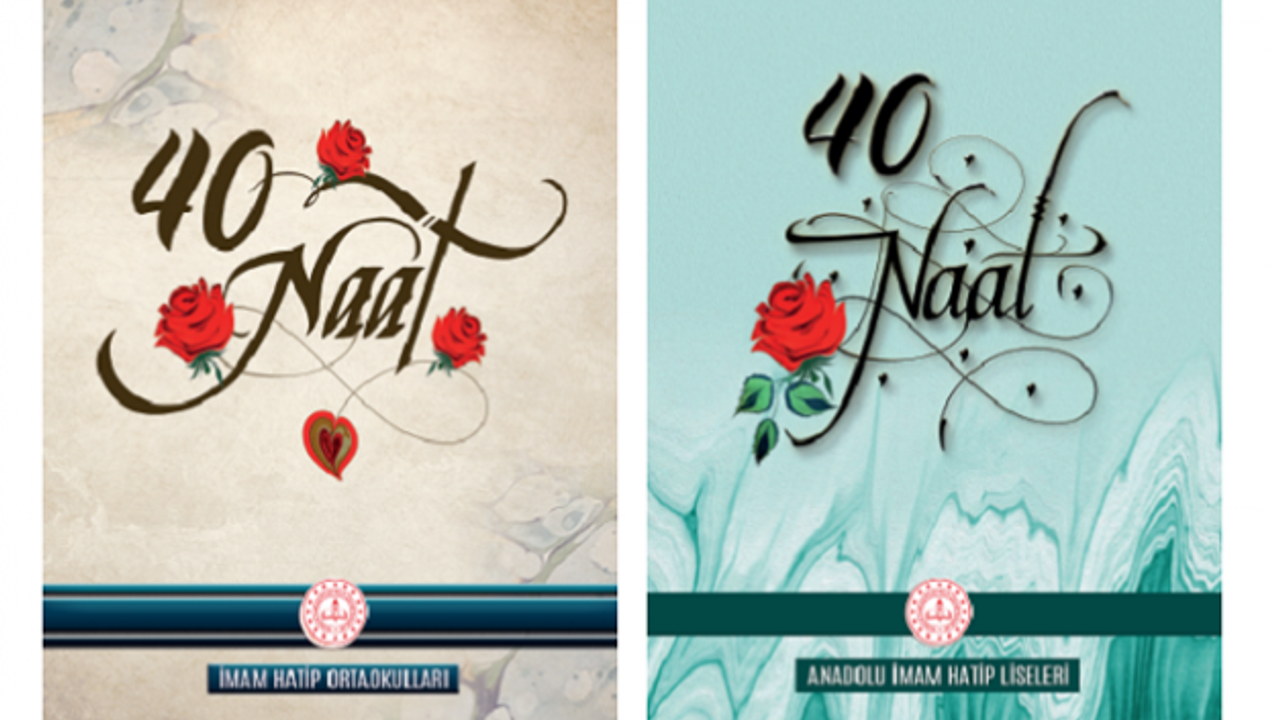 İmam Hatip Liseleri ve Ortaokulları için 40 Naat kitapları